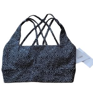 NWT!! Buffbunny Revolution Sports Bra Bossy Print